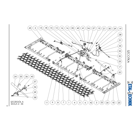 Katalog części zamiennych Włóka 2 siłowniki 8000-4
